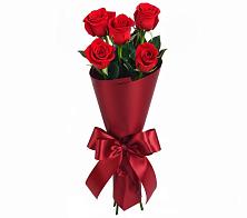 Букет 5 Красных роз Эдлесс Лав в Кашхатау