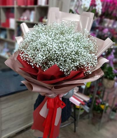 Букет цветов из: Гипсофила в Кашхатау