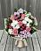 Букет цветов из: Альстромерии, Гвоздики, Розы и Хризантемы в Кашхатау