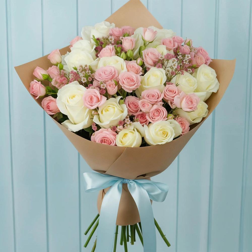 Букет цветов из: Розы в Кашхатау