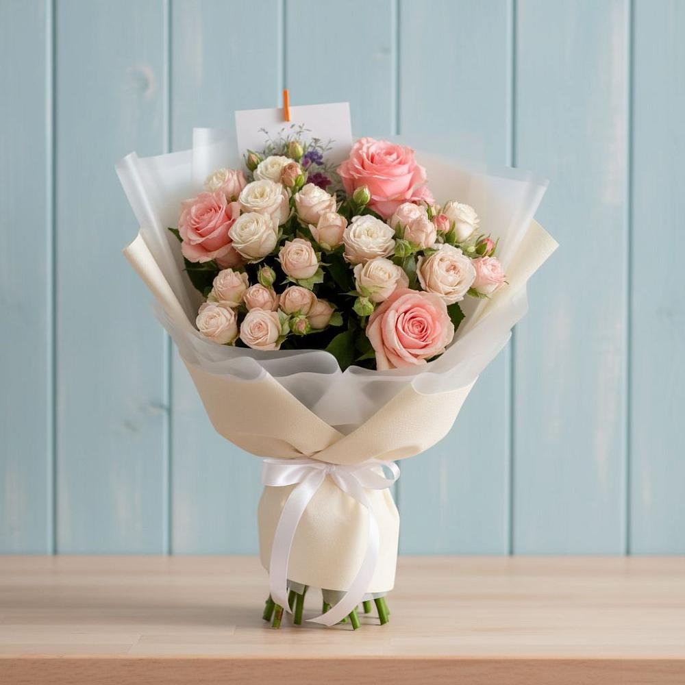 Букет цветов из: Розы в Кашхатау