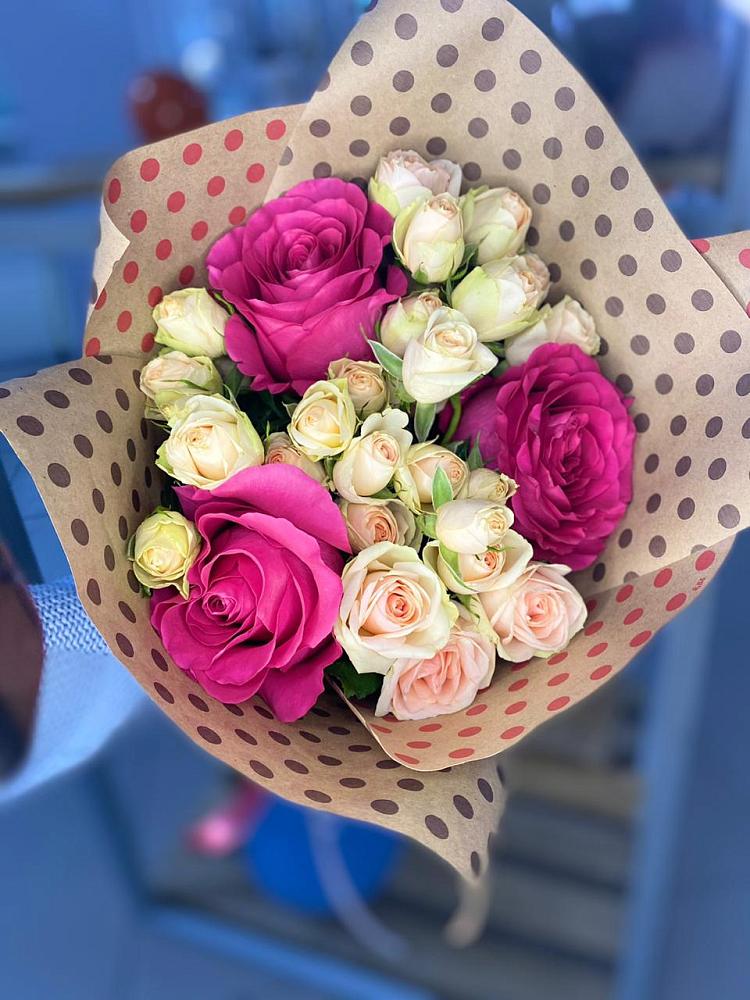 Букет цветов из: Розы в Кашхатау