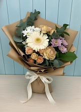 Букет цветов из:  Герберы и Хризантемы #REPLACE_PRED# Кашхатау