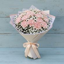 Букет цветов из:  Гвоздики #REPLACE_PRED# Кашхатау