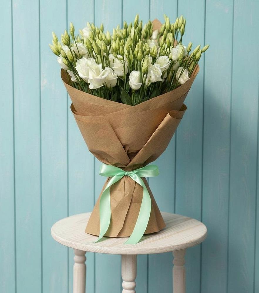 Букет цветов из: Лизиантусы в Кашхатау