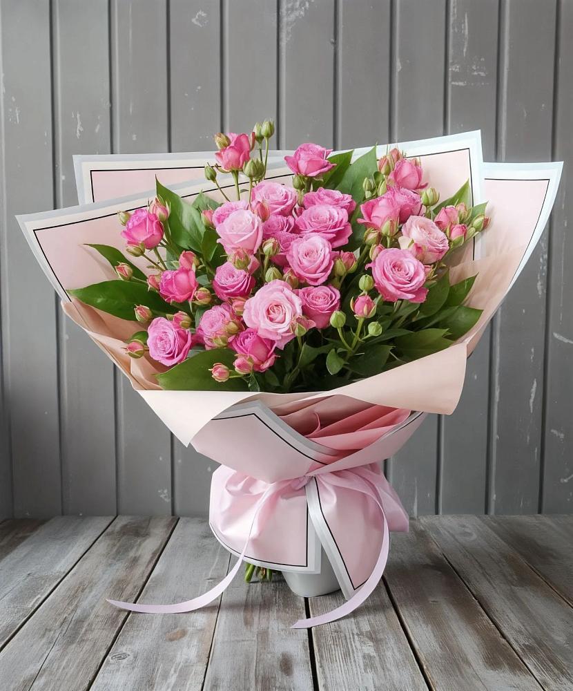 Букет Розовый кустик в Кашхатау