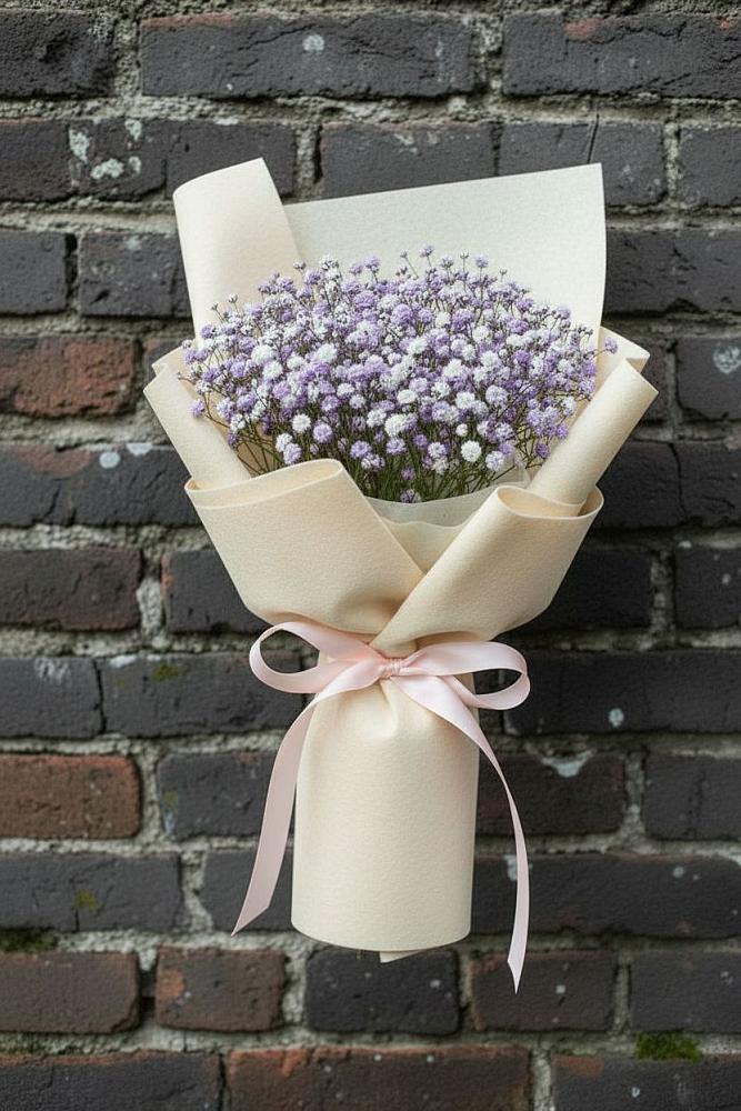 Букет цветов из: Гипсофила в Кашхатау