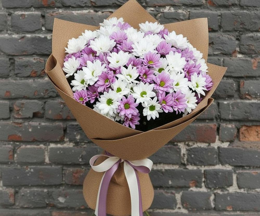 Букет цветов из: Хризантемы в Кашхатау