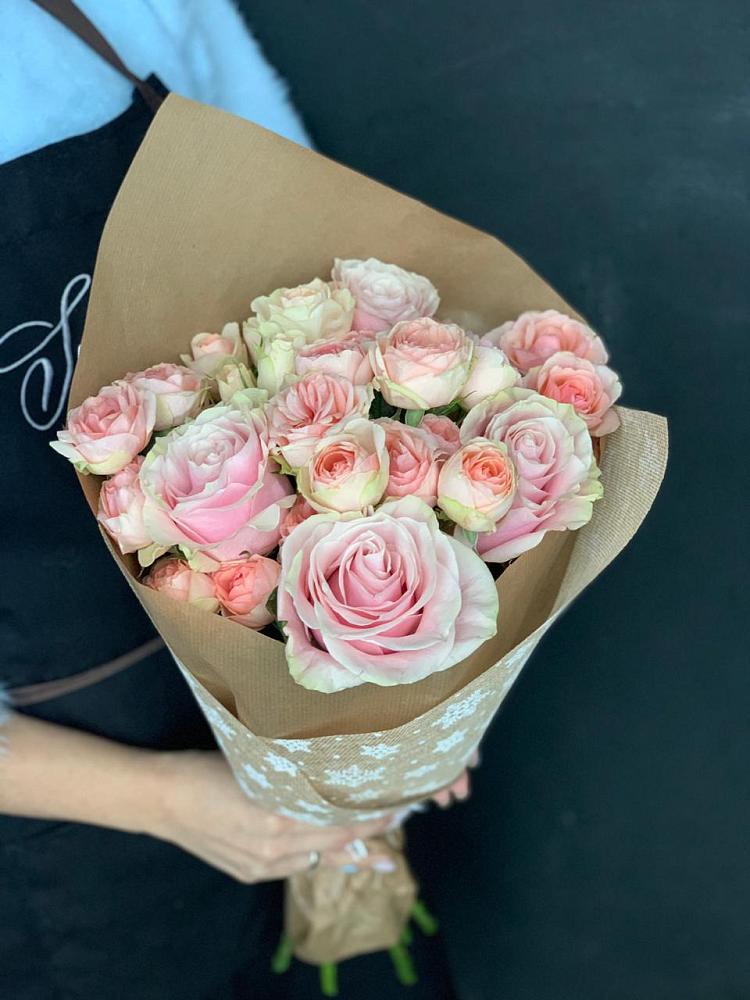 Букет цветов из: Хризантемы и Розы в Кашхатау