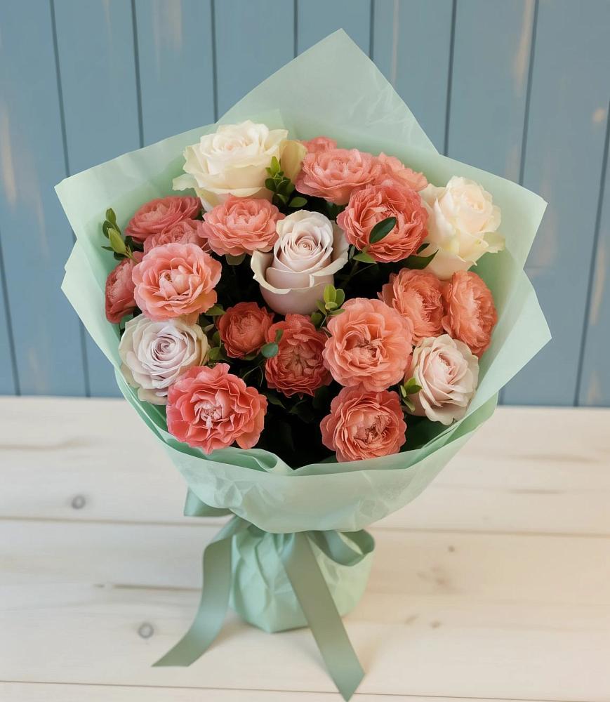 Букет цветов из: Розы в Кашхатау