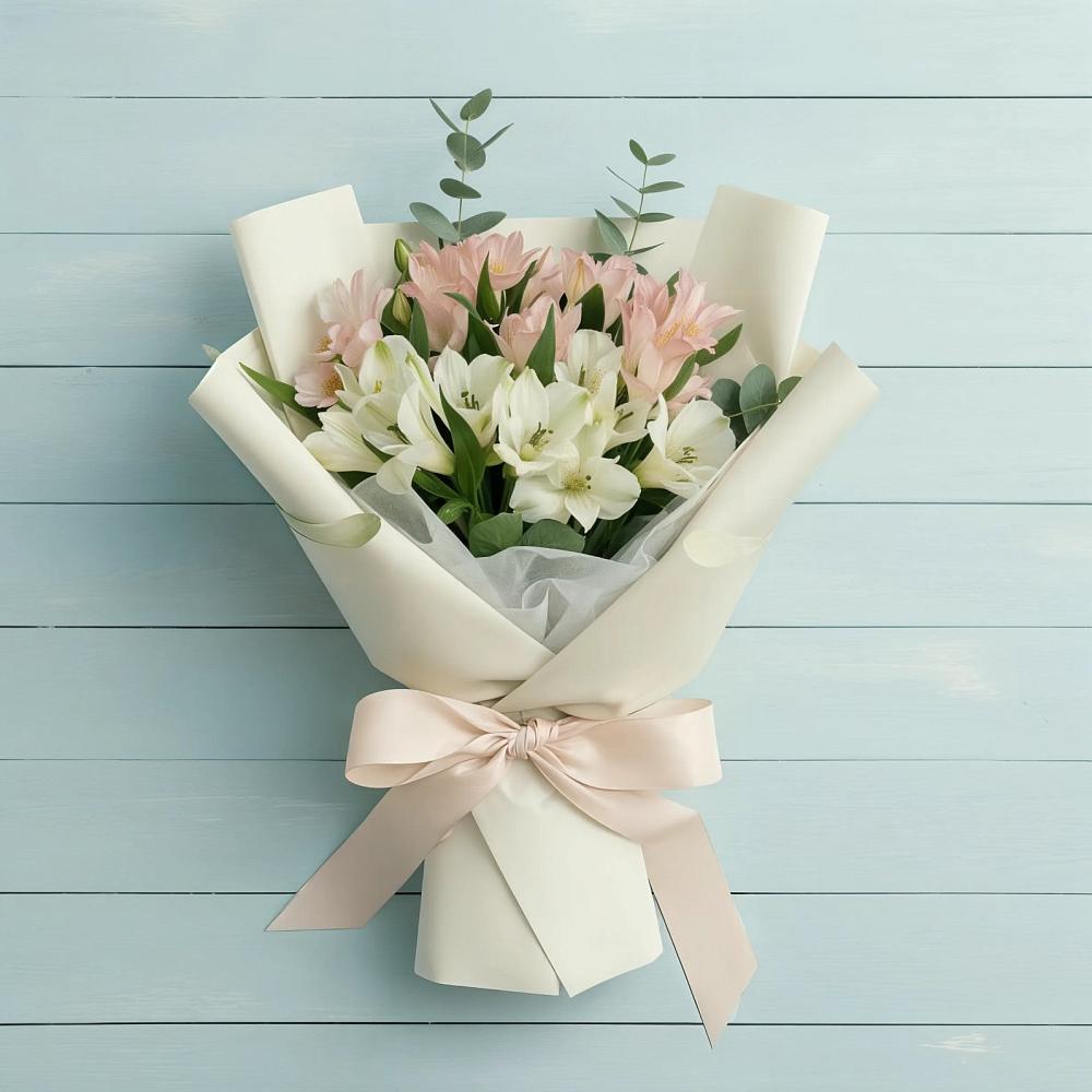 Букет цветов из: Альстромерии в Кашхатау