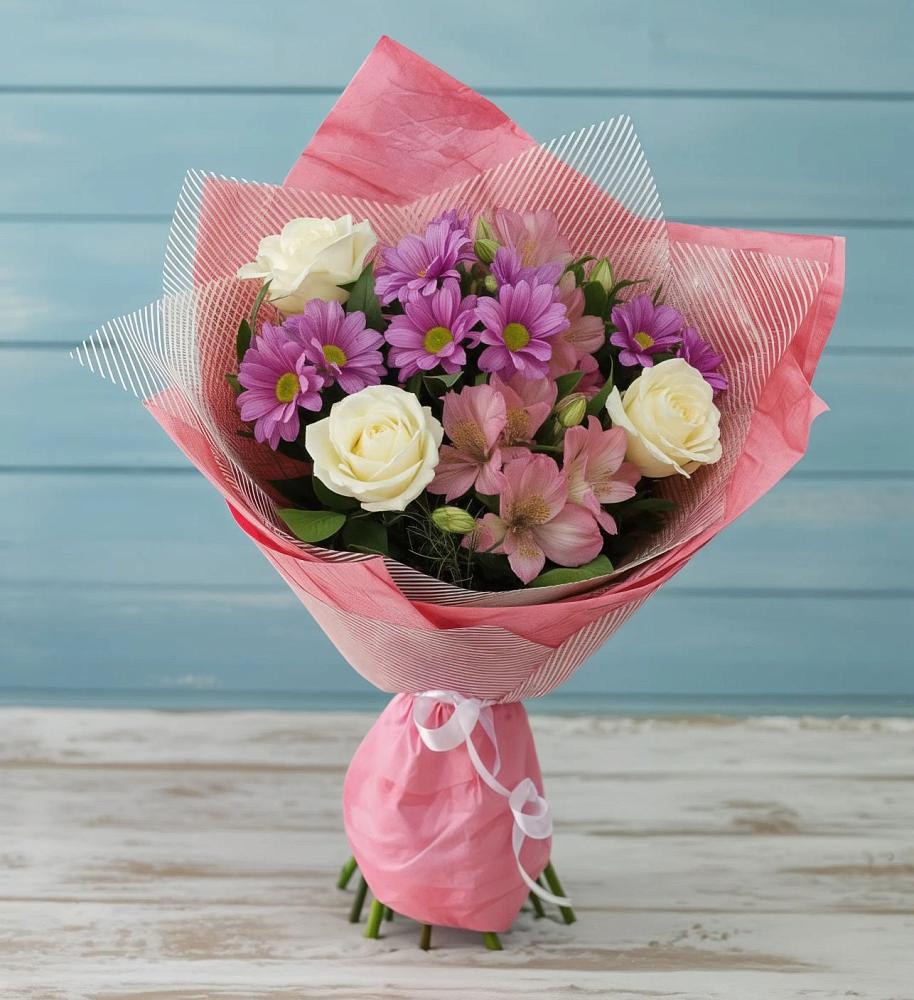 Букет цветов из: Герберы в Кашхатау