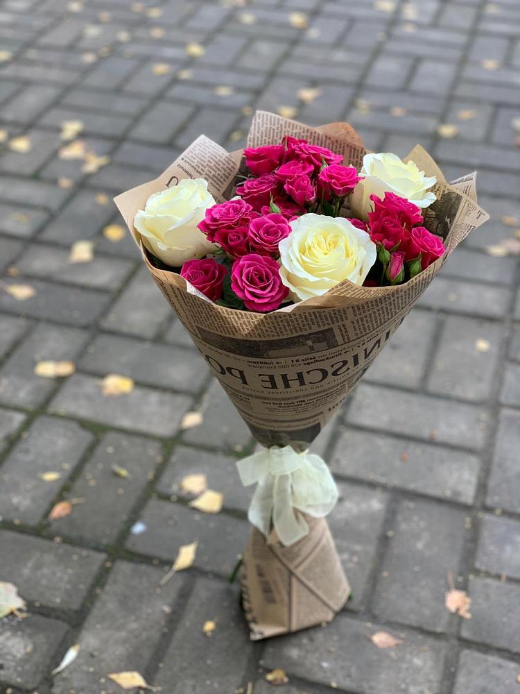 Букет цветов из: Розы в Кашхатау