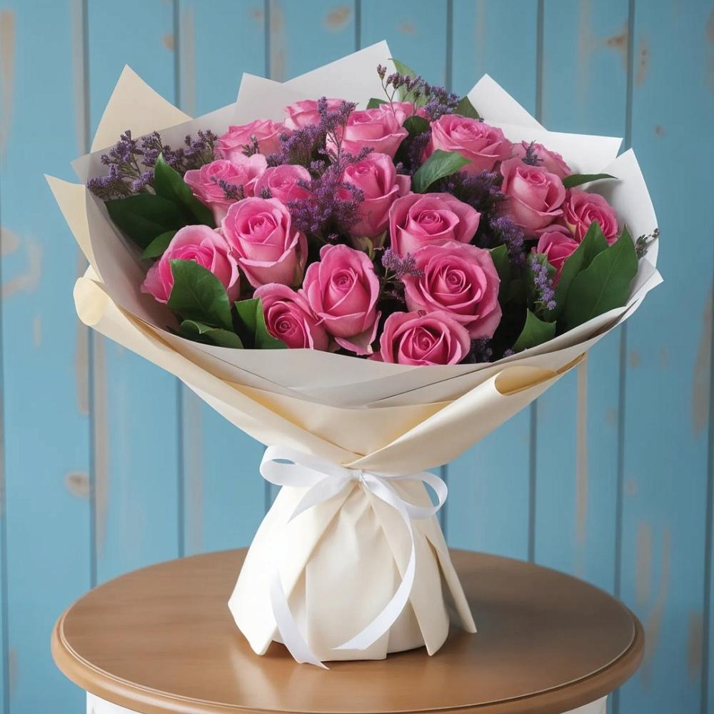 Букет цветов из: Розы в Кашхатау