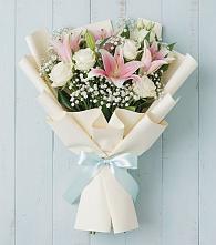 Букет цветов из:  Лилии #REPLACE_PRED# Кашхатау