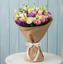 Букет цветов из:  Лизиантусы в Кашхатау