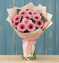 Букет цветов из:  Герберы #REPLACE_PRED# Кашхатау