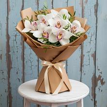 Букет цветов из:  Орхидеи и Розы #REPLACE_PRED# Кашхатау
